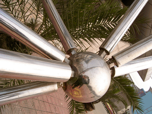 聊城不锈钢螺栓球网架